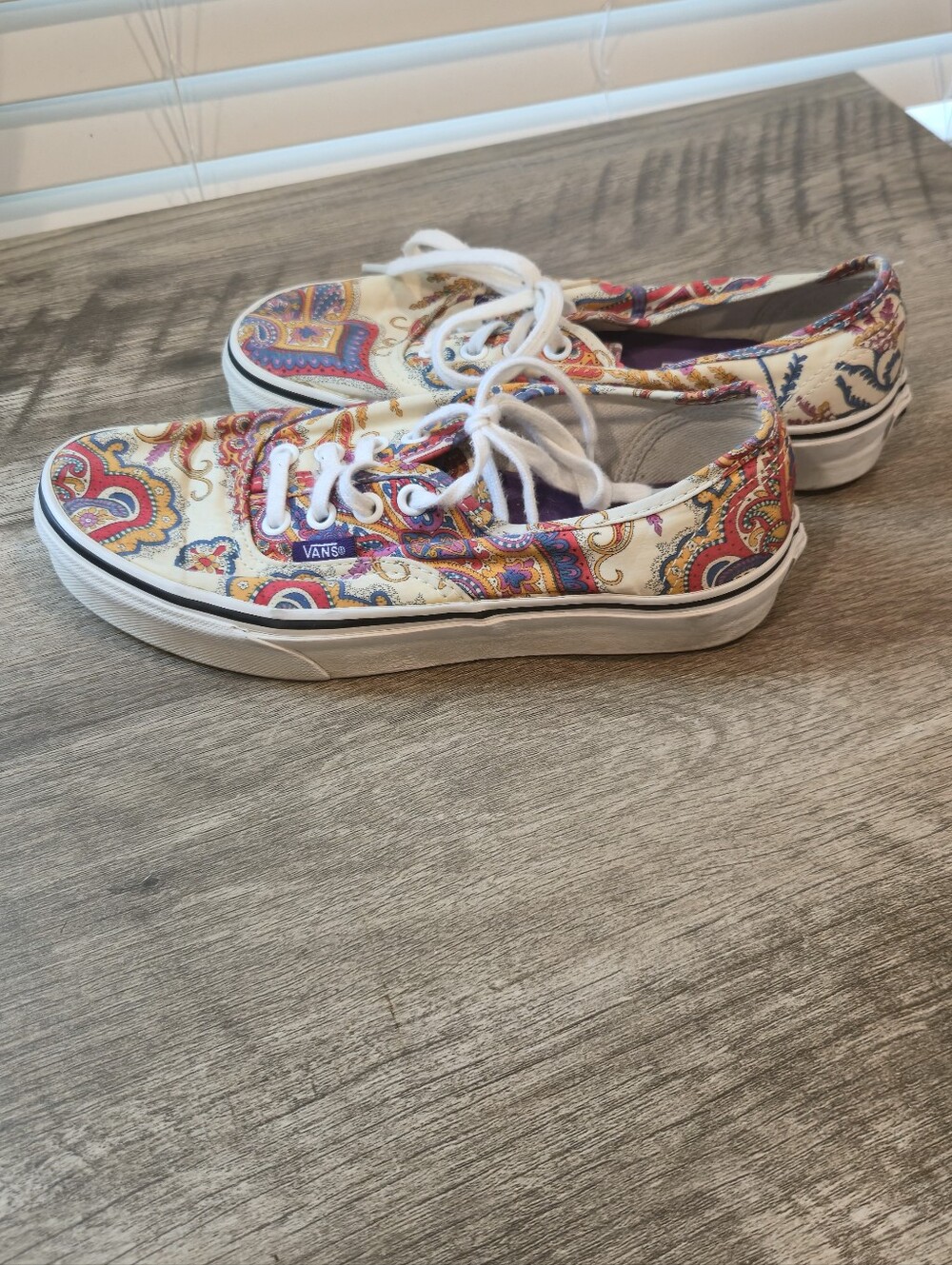 These are Vans Authentic X Liberty Of London 6.5 Womens